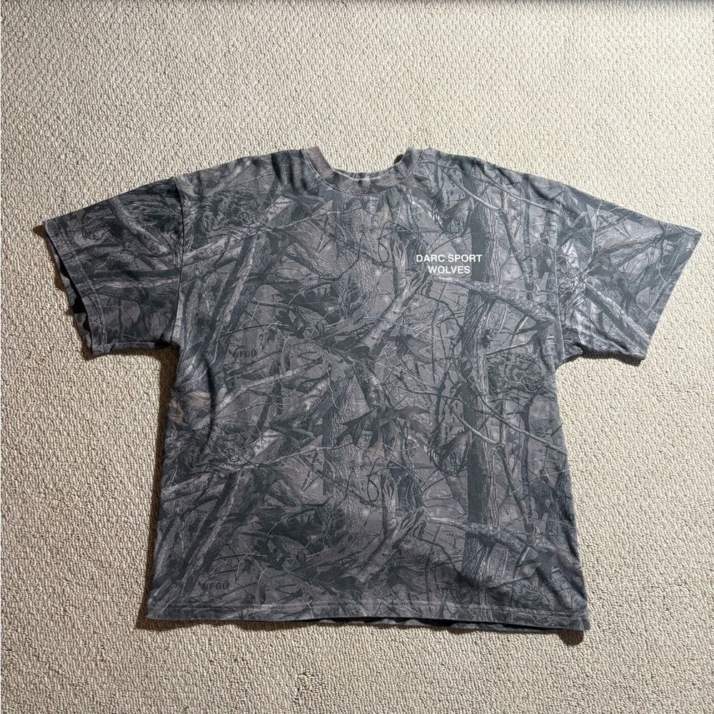 Darc Sport Short Sleeve Crew Tee in Gray Camo